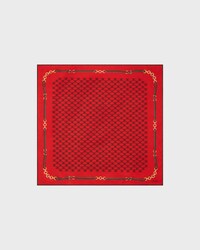 bandana IN heritage silk twill - MANDARINE/VANILLA -  - 1 | CELINE