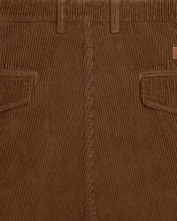 pantalon chino velours côtelé - 70'S BROWN LIGHT STONE WASH -  - 2 | CELINE