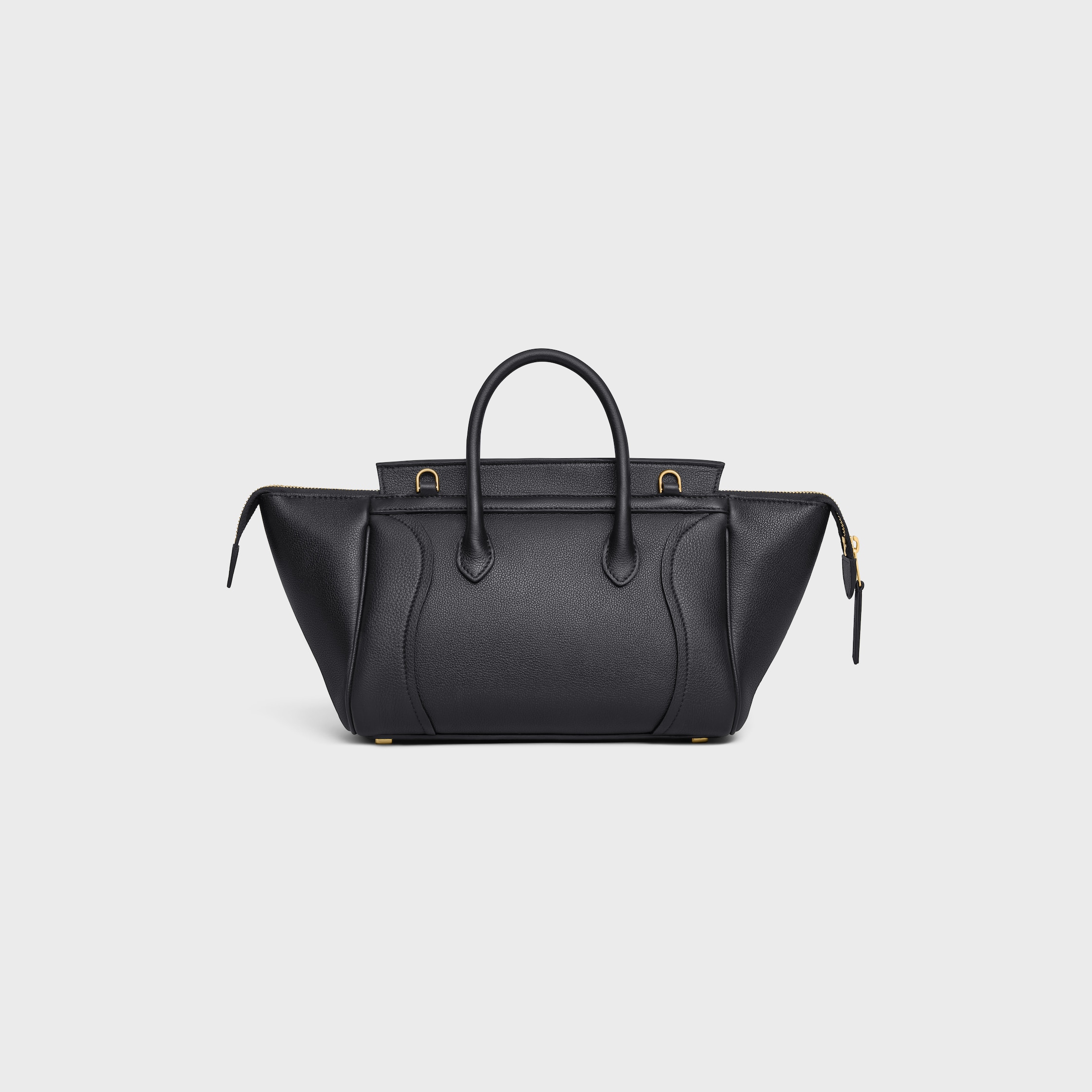 LITTLE LUGGAGE IN GRAINED CALFSKIN - BLACK | CELINE