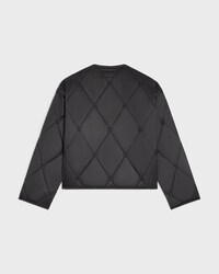 quilted jacket IN light nylon - BLACK -  - 2 | CELINE
