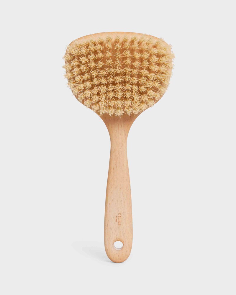 Bath brush in wood - NATURAL - ACCESSORIES - 1 | CELINE
