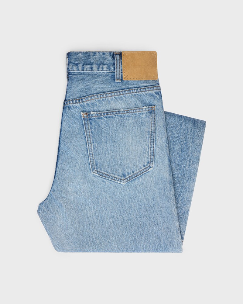 Jolene Jeans aus Denim in goldblauer Stone-Waschung - GOLDBLAU-WASCHUNG -  - 1 | CELINE