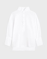 shirt IN COTTON POPLIN - WHITE -  - 1 | CELINE