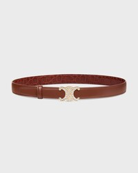 Wendbarer Riemen 25 mm AUS TAURILLONLEDER UND KALBSLEDER MIT KROKO-PRÄGUNG -  -  - 2 | CELINE