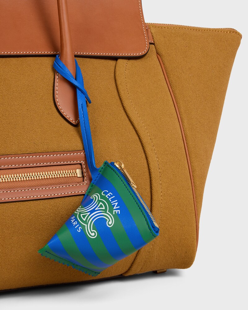 ACCESSOIRE DE SAC BERLINGO AGNEAU - VERT / BLEU / BLANC - ACCESSOIRES - 1 | CELINE