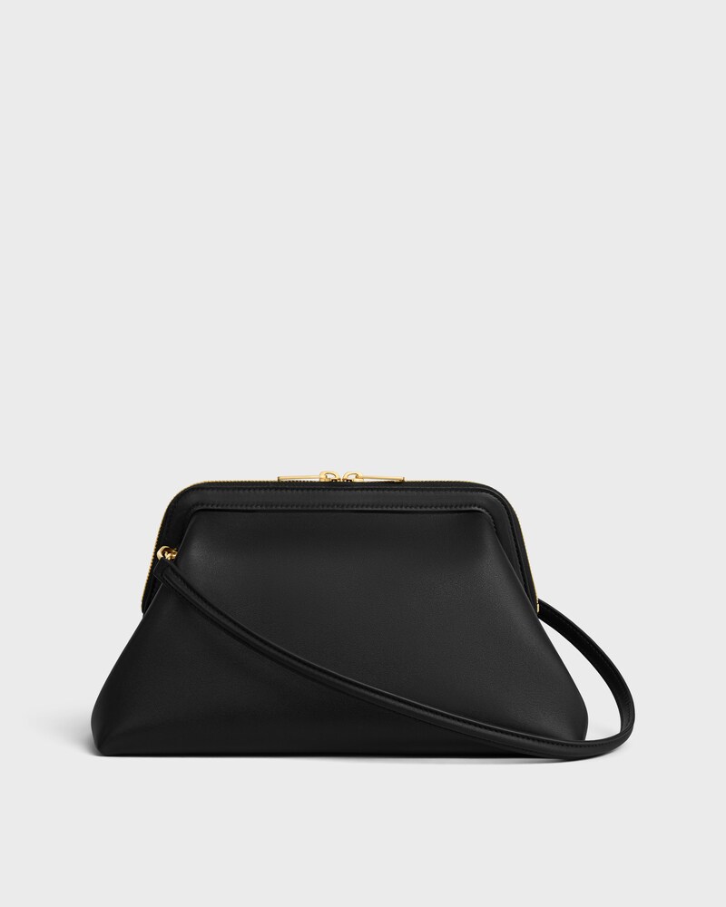 SMALL DOCTOR POUCH IN SUPPLE NATURAL CALFSKIN - BLACK - EVENING - 1 | CELINE