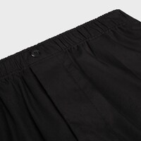 PANTALONES DE ALGODÓN Y TEJIDO DE LINO - NEGRO -  - 2 | CELINE