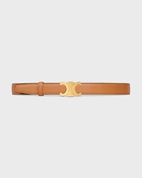 Reversible Strap 25MM IN Natural Calfskin and Triomphe Canvas -  -  - 2 | CELINE