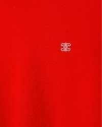 crewneck sweater IN wool cashmere - Poppy -  - 2 | CELINE