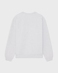 sweatshirt IN cotton fleece - PALE GREY / ROYAL BLUE -  - 2 | CELINE