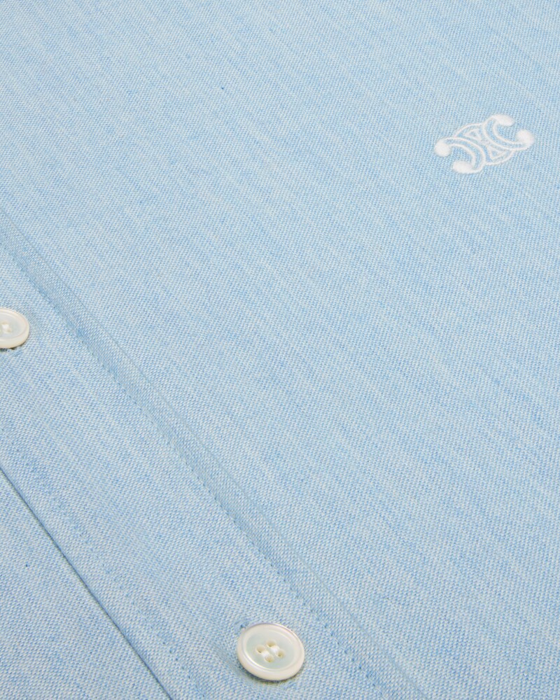 chemise large Coton chambray - BLEU JEAN -  - 1 | CELINE