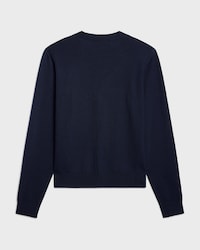 cardigan IN fine wool - NAVY -  - 2 | CELINE