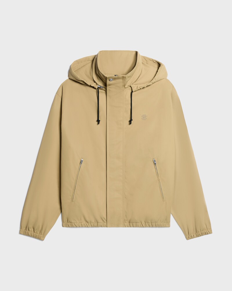 WINDBREAKER IN nylon twill - BEIGE -  - 1 | CELINE