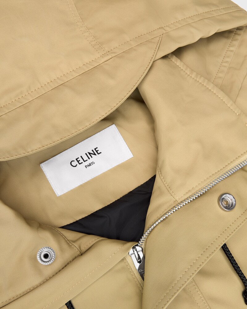 WINDBREAKER IN nylon twill - BEIGE -  - 1 | CELINE