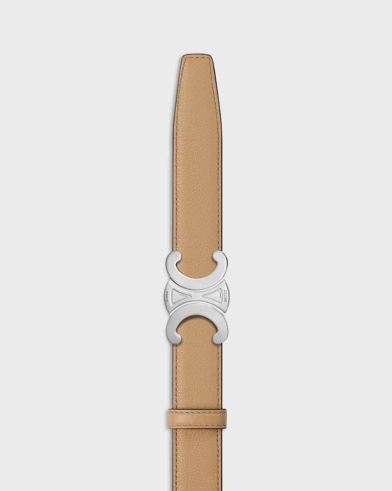 Reversible Strap 25MM IN Smooth and Grained Calfskin -  -  - 1 | CELINE