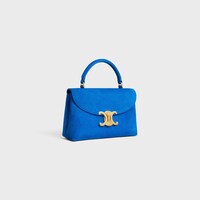 TEEN NINO BAG IN SUEDE CALFSKIN - ULTRA BLUE - HIVER CELINE - WINTER SELECTION - 2 | CELINE