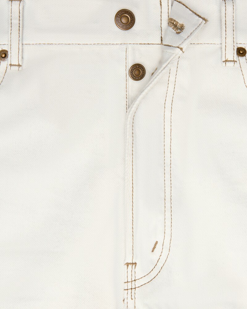 max jeans IN heavy cotton twill - FADED WHITE -  - 1 | CELINE