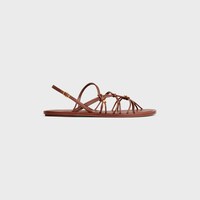 ノット トリオンフ フラットサンダル / ゴートスキン - レッドウッド -  - 1 | CELINE