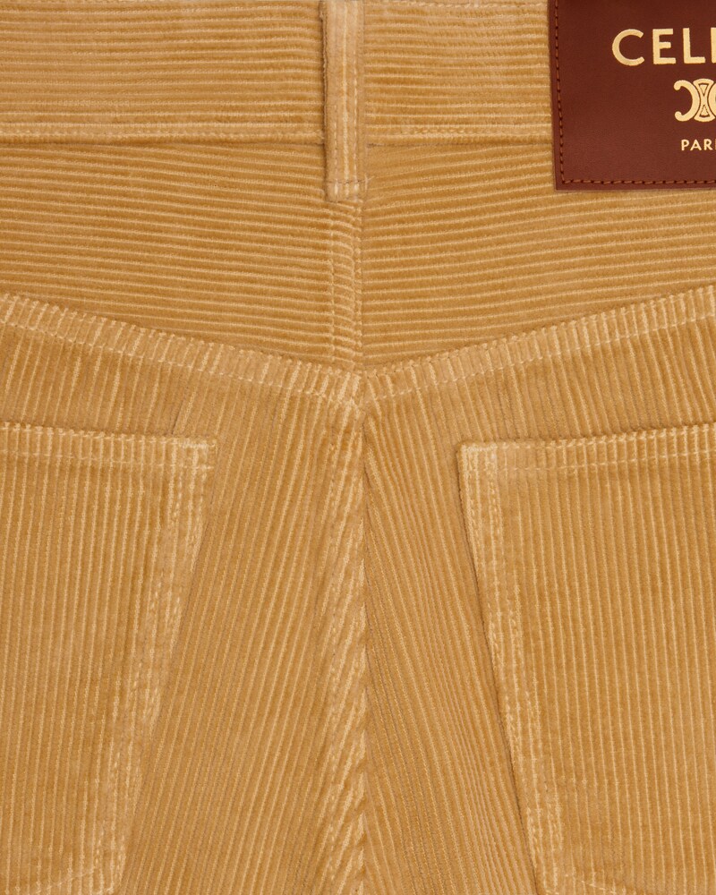 jolene jeans in corduroy - HARVEST SKY LIGHT STONE WASH -  - 1 | CELINE
