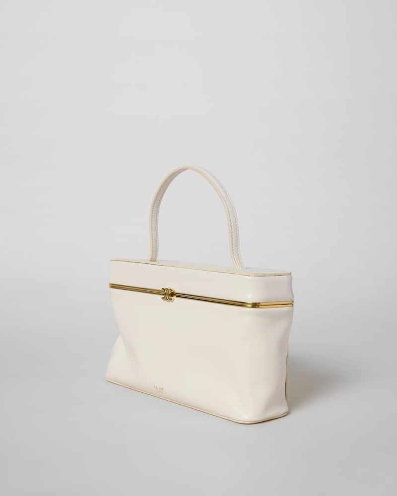 RECTANGLE IN GLOSSY LAMBSKIN - CREAMY WHITE - ALL BAGS - 1 | CELINE
