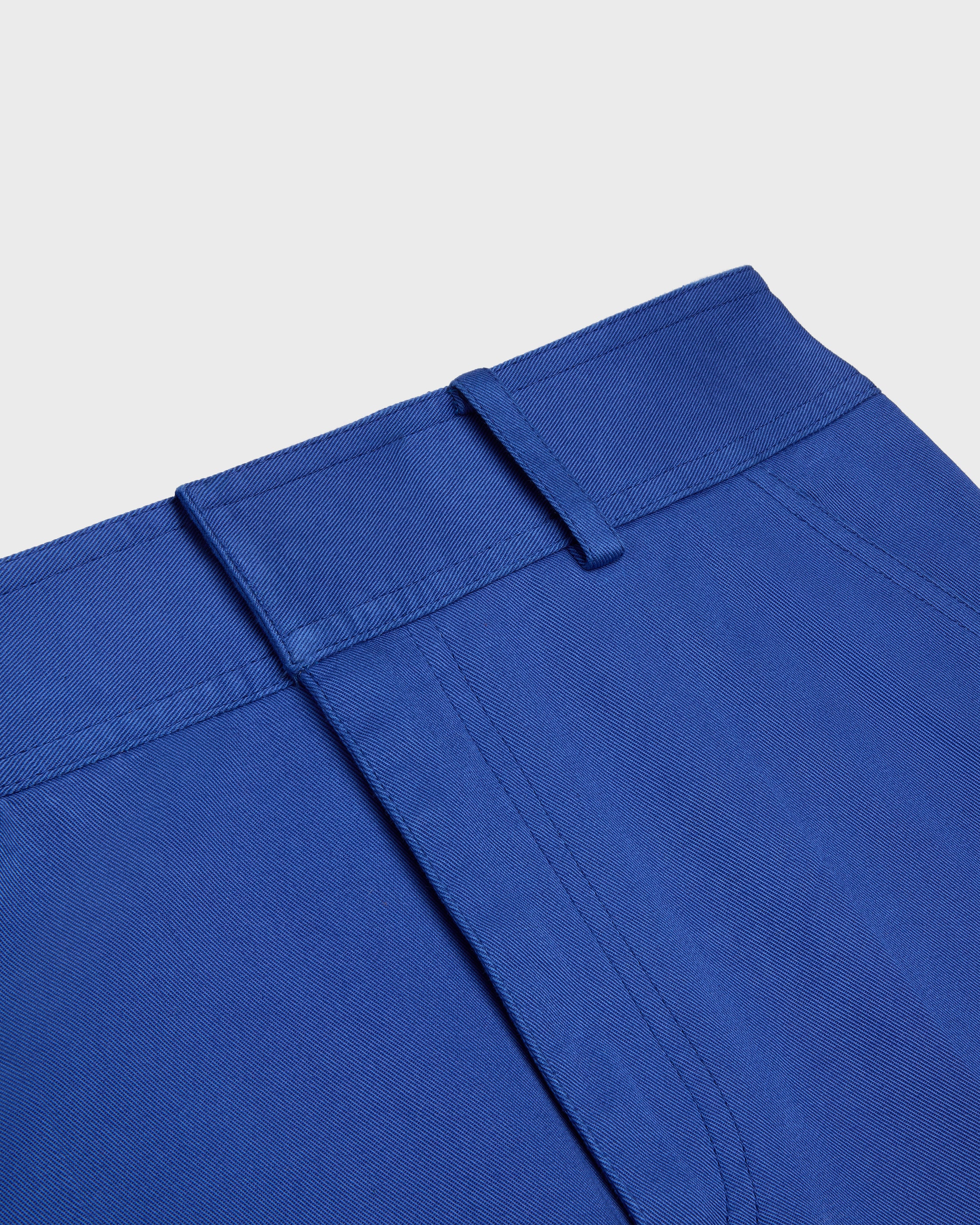 trousers IN cotton twill - BLUE AMERICANA | CELINE