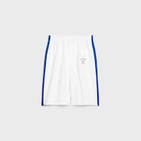 shorts IN cotton fleece - OPTIC WHITE / BLUE /RED -  - 2 | CELINE