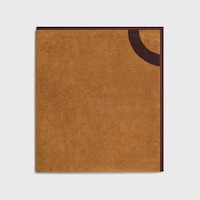 beach towel IN c sulky terry cotton - MAHOGANY / CAMEL -  - 2 | CELINE