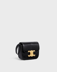 CLAUDE MINI MODÈLE lézard - Noir - MINI SACS - 2 | CELINE