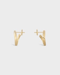 BO Torsion en Or Jaune et Diamants - Or Jaune - CADEAUX D'EXCEPTION - 2 | CELINE