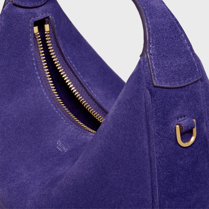 Teen Celine Lulu IN SUEDE CALFSKIN - PURPLE - LULU - 1 | CELINE