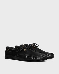 FLAT DERBY IN POLISHED BULLSKIN - BLACK -  - 2 | CELINE
