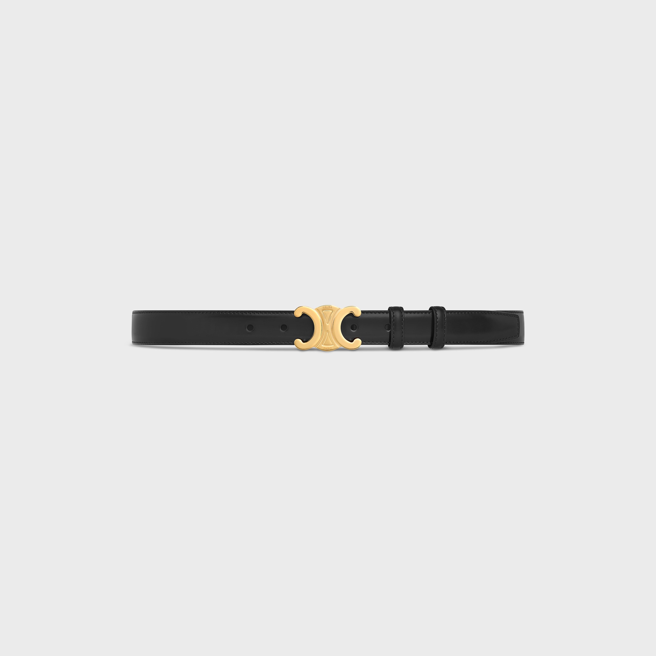 トリオンフ ベルト 25mm / トリヨンレザー - ブラック | CELINE