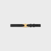 Triomphe Gürtel 25 MM AUS Taurillonleder - SCHWARZ -  - 2 | CELINE
