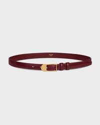 BC-25 18MM BELT IN Taurillon Leather - SYRAH -  - 1 | CELINE