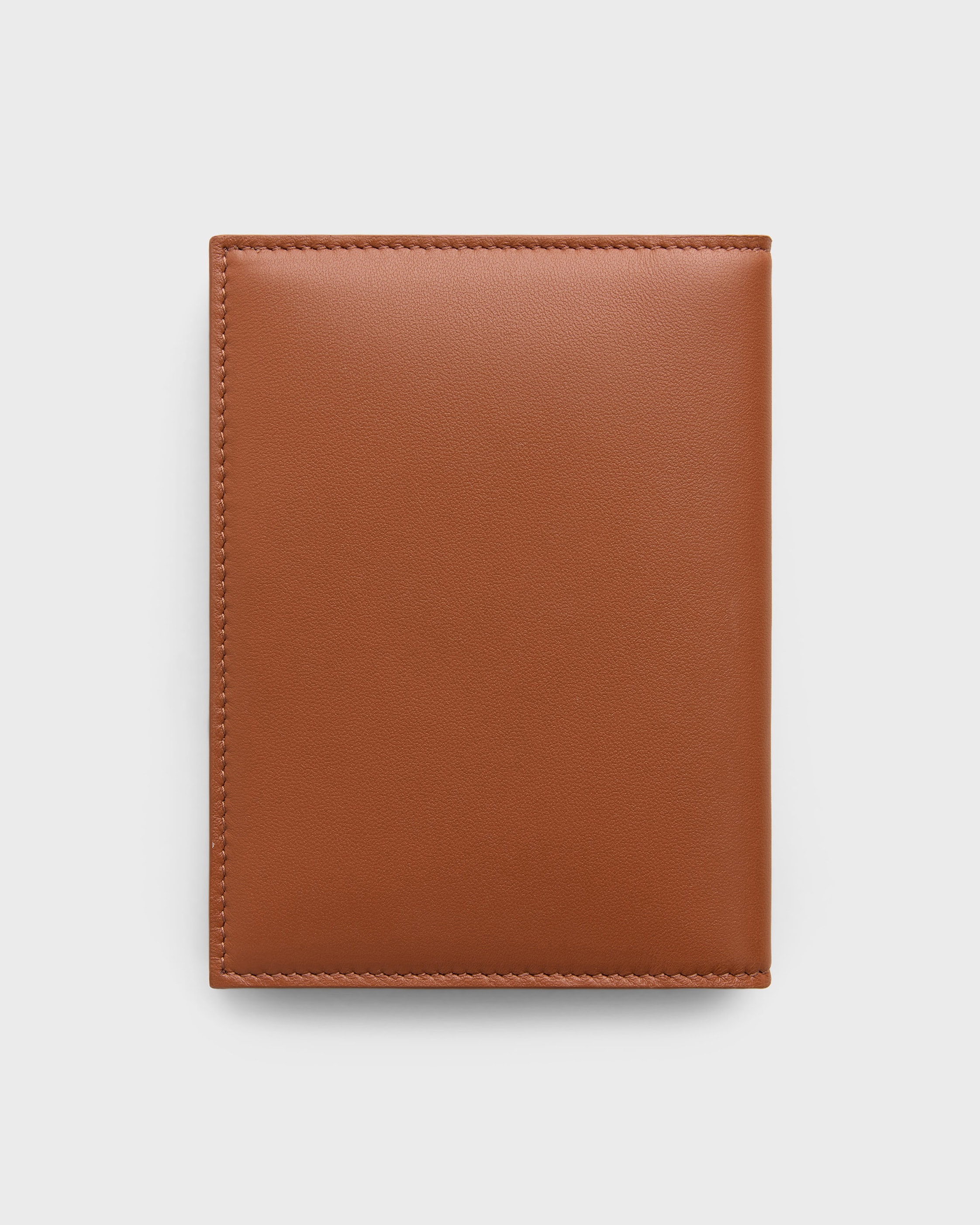 PASSPORT COVER TAKEAWAY IN SMOOTH LAMBSKIN - TAN / BLACK | CELINE