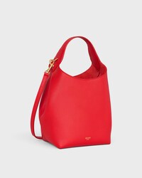 スモール ホーボー / サプルスムースカーフスキン - ウルトラレッド - トートバッグ - 2 | CELINE