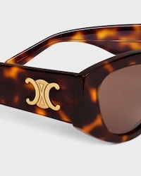 Triomphe 15 Sunglasses in Acetate - DARK HAVANA -  - 2 | CELINE