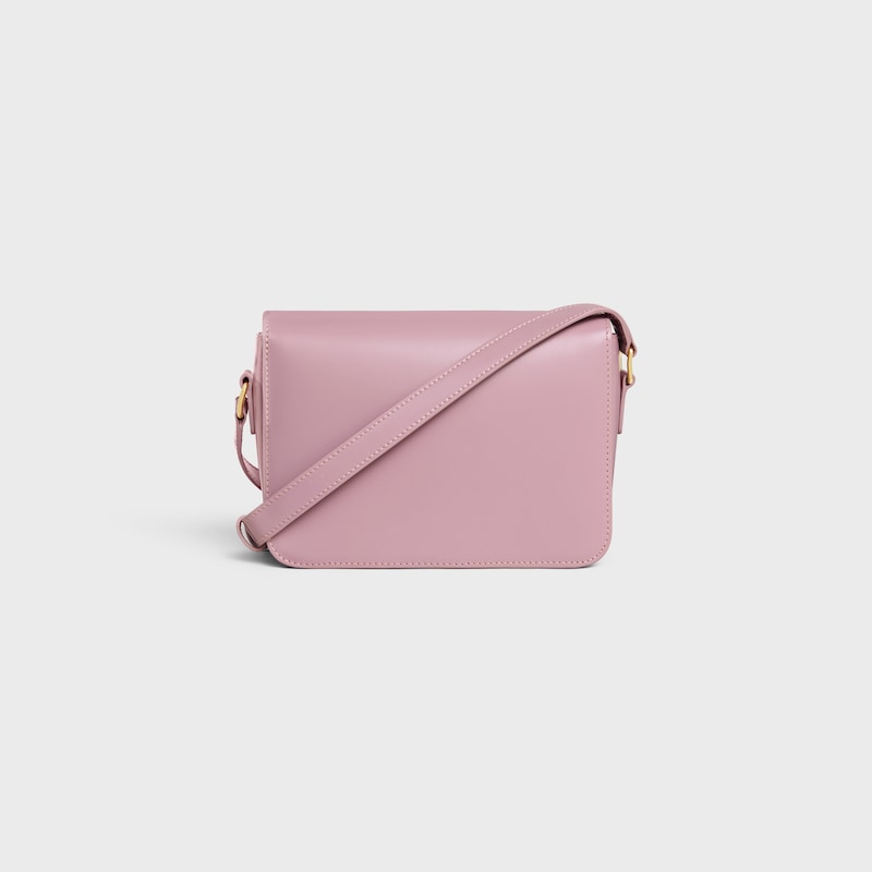SAC TRIOMPHE TEEN EN veau brillant - PETAL - TRIOMPHE - 1 | CELINE