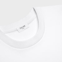 t-shirt IN cotton jersey - OFF WHITE/JAUNE -  - 2 | CELINE