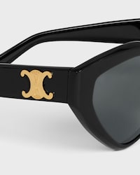 Triomphe 17 sunglasses in Acetate - BLACK -  - 2 | CELINE