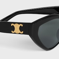 Triomphe 17 sunglasses in Acetate - BLACK -  - 2 | CELINE