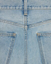dylan flared jeans in rider wash denim - RIDER WASH -  - 2 | CELINE