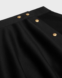 jupe twill coton - Noir -  - 2 | CELINE