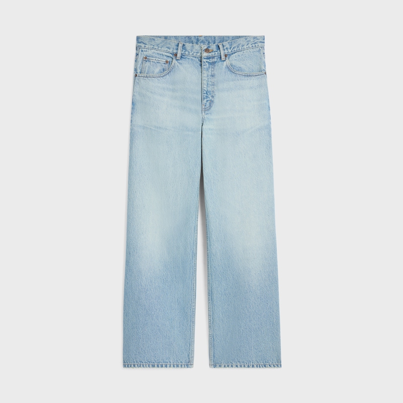 calças max em denim com lavagem golden harmony - GOLDEN HARMONY - - 1 | CELINE