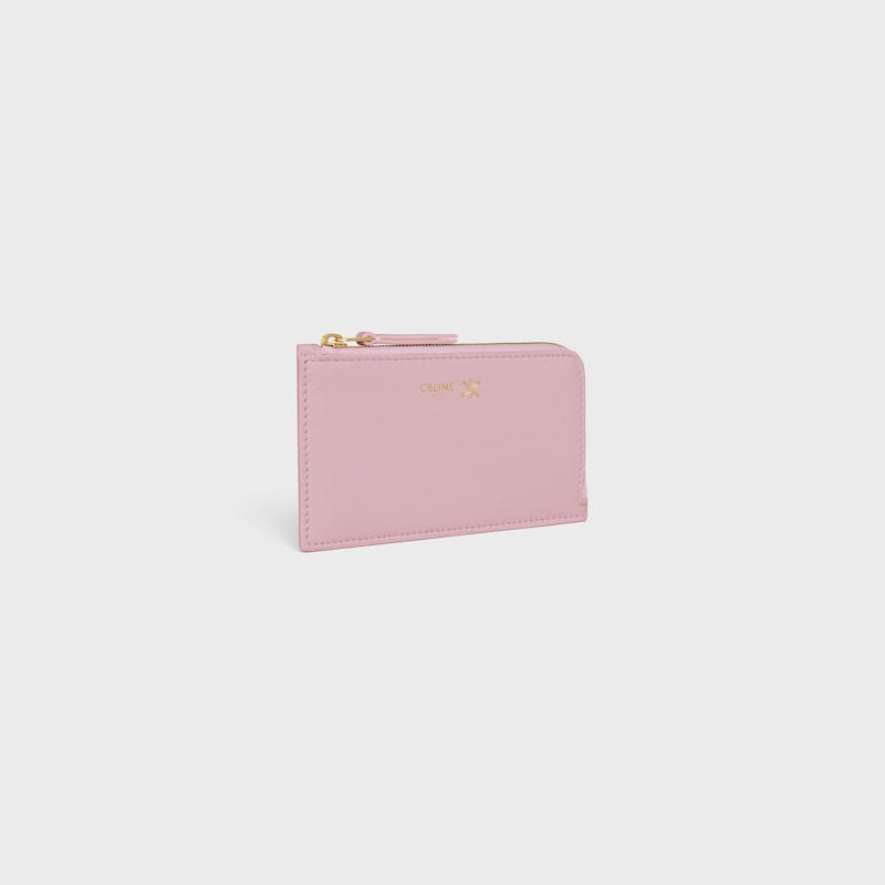 長款拉鍊卡包 - 髒粉紅 / 西拉葡萄色 - 新品 - 1 | CELINE