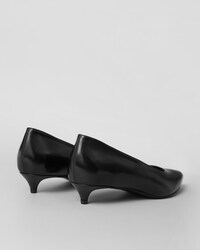 KITTEN PUMP IN CALFSKIN - BLACK -  - 2 | CELINE