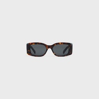 Triomphe XL 01 Sunglasses in Acetate - RED HAVANA -  - 1 | CELINE