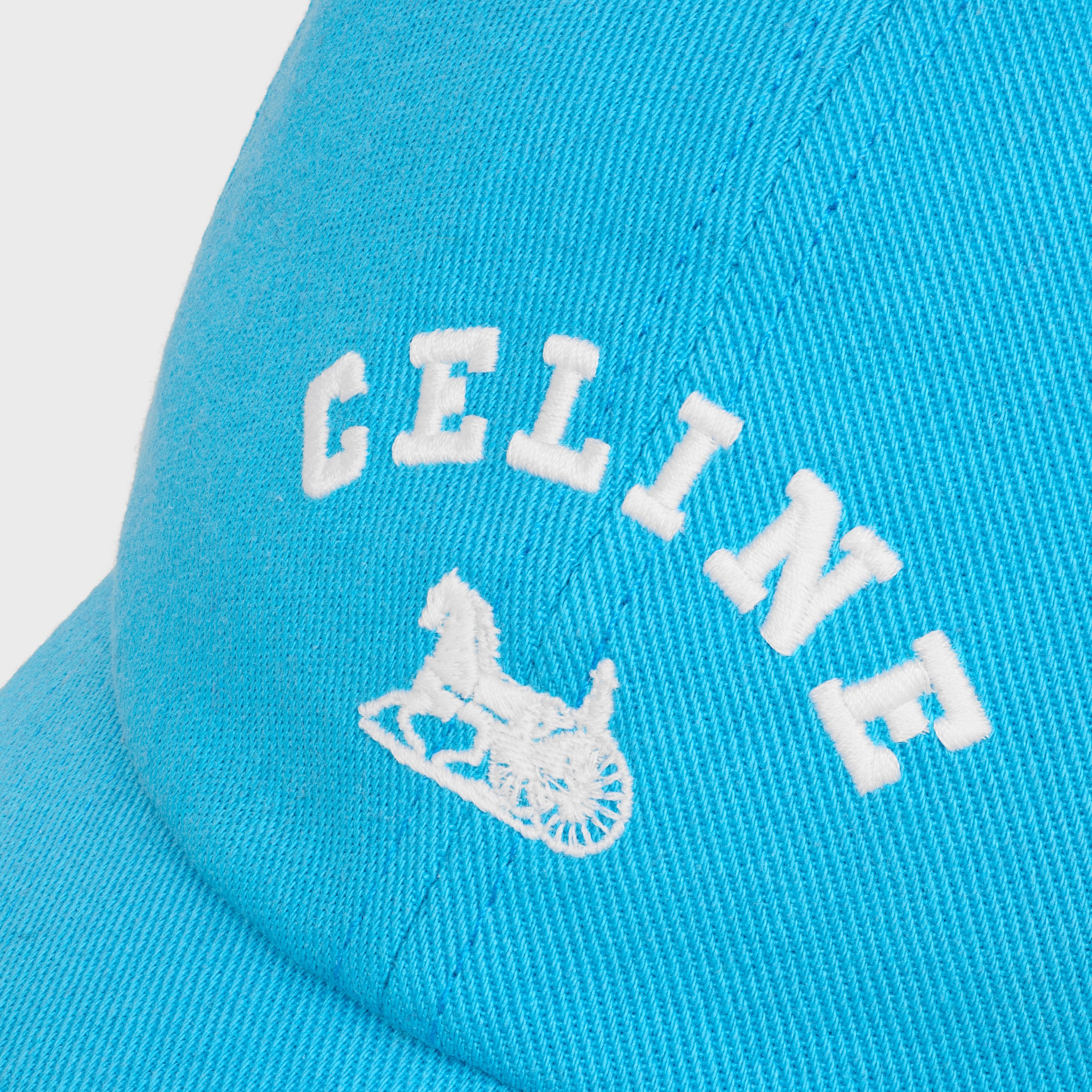 リシュリュー キャップ / コットンツイル - ターコイズ | CELINE