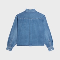 shirt IN COTTON DENIM - INDIGO WHISPER -  - 2 | CELINE