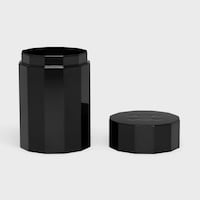 Cotton pot in aluminium - BLACK - CELINE MAISON - 2 | CELINE